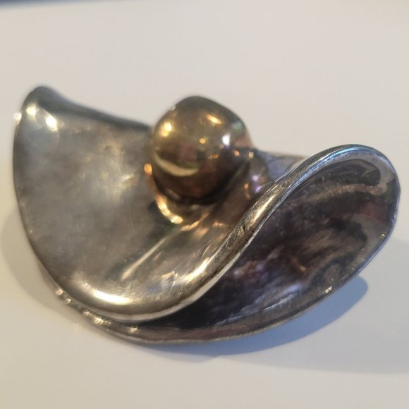 David Varsano Israel Sterling Silver Modern Unique Pendant/Brooch - Picture 2 of 5